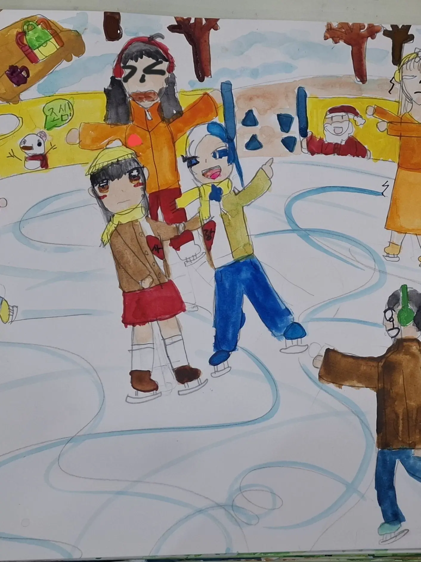 RelishDingo2948의 비스트들이랑 스케이트장 가기(여우+)