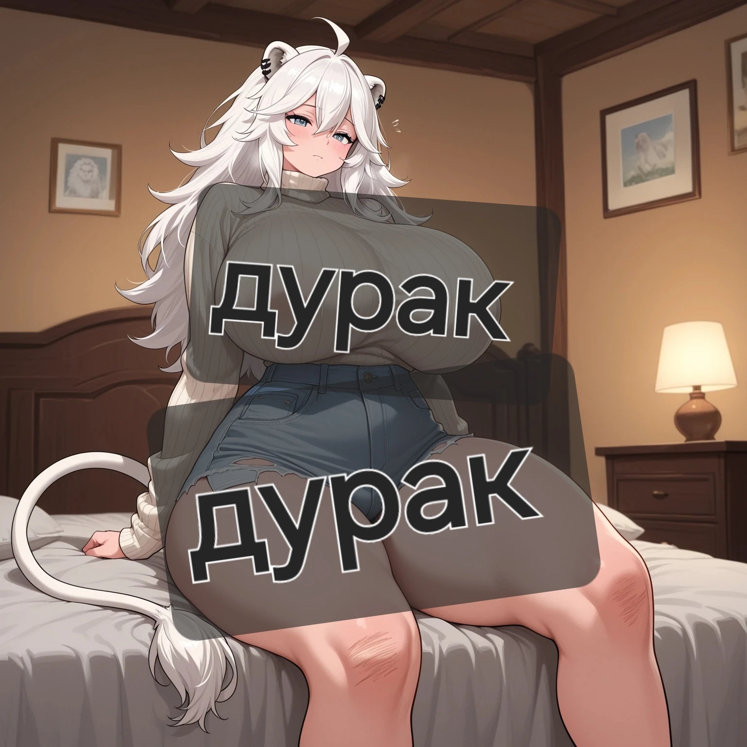 백사자 아내!