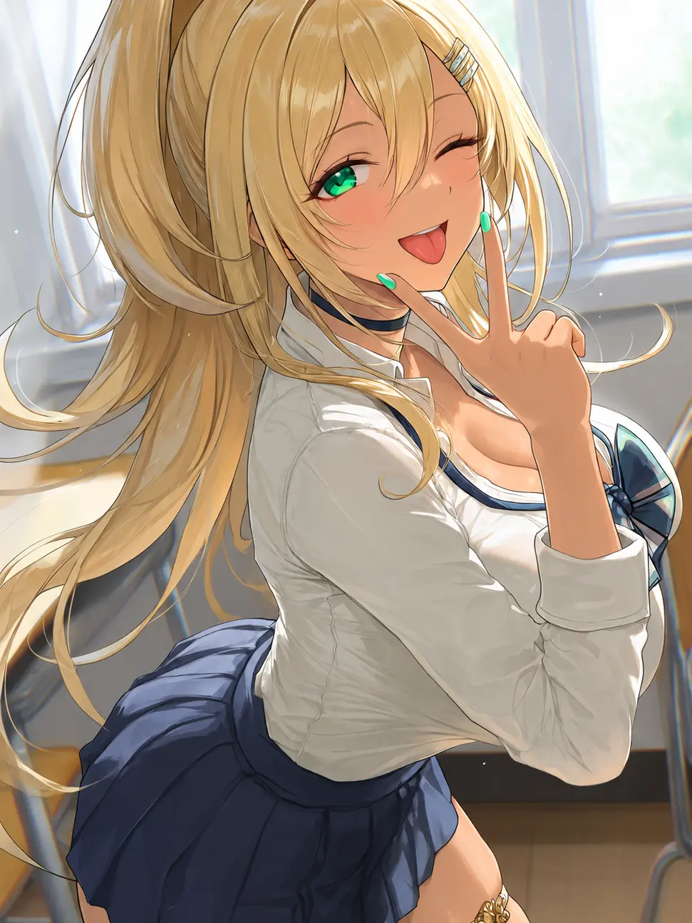 CalmBloom2527의 黒ギャルに迫られる