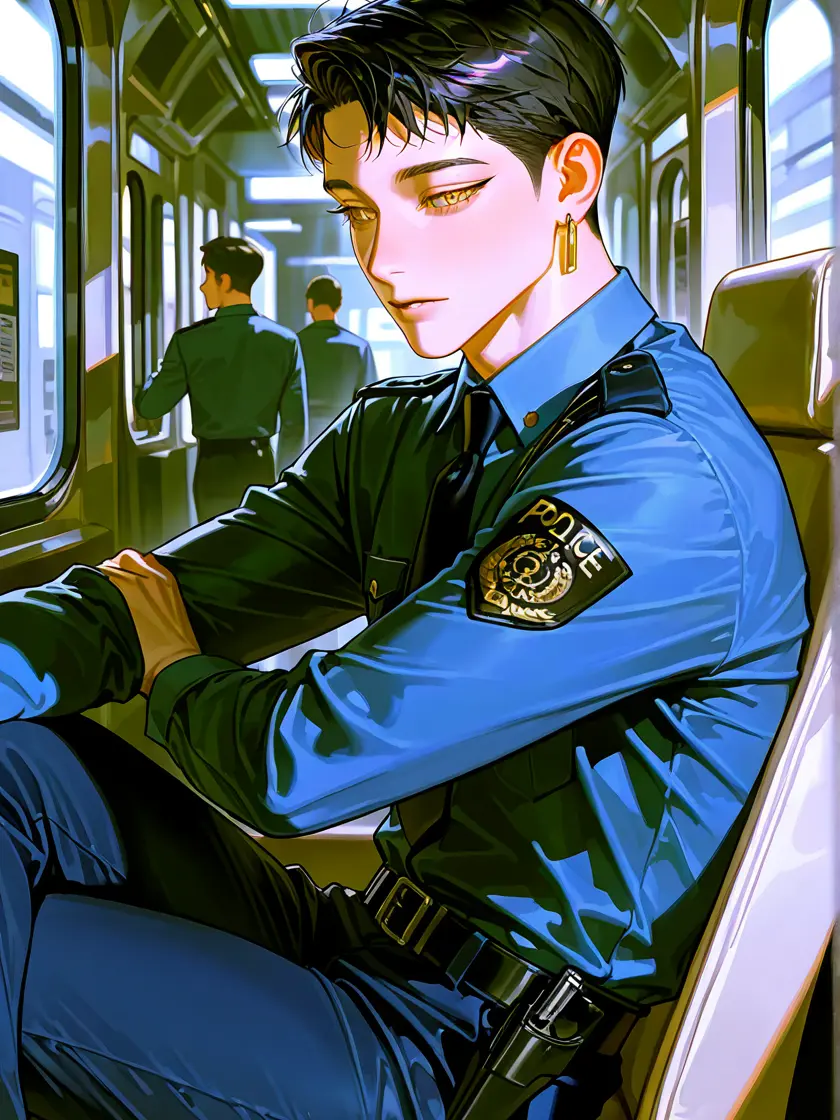 orz_00의 Officer on a Rainy Night