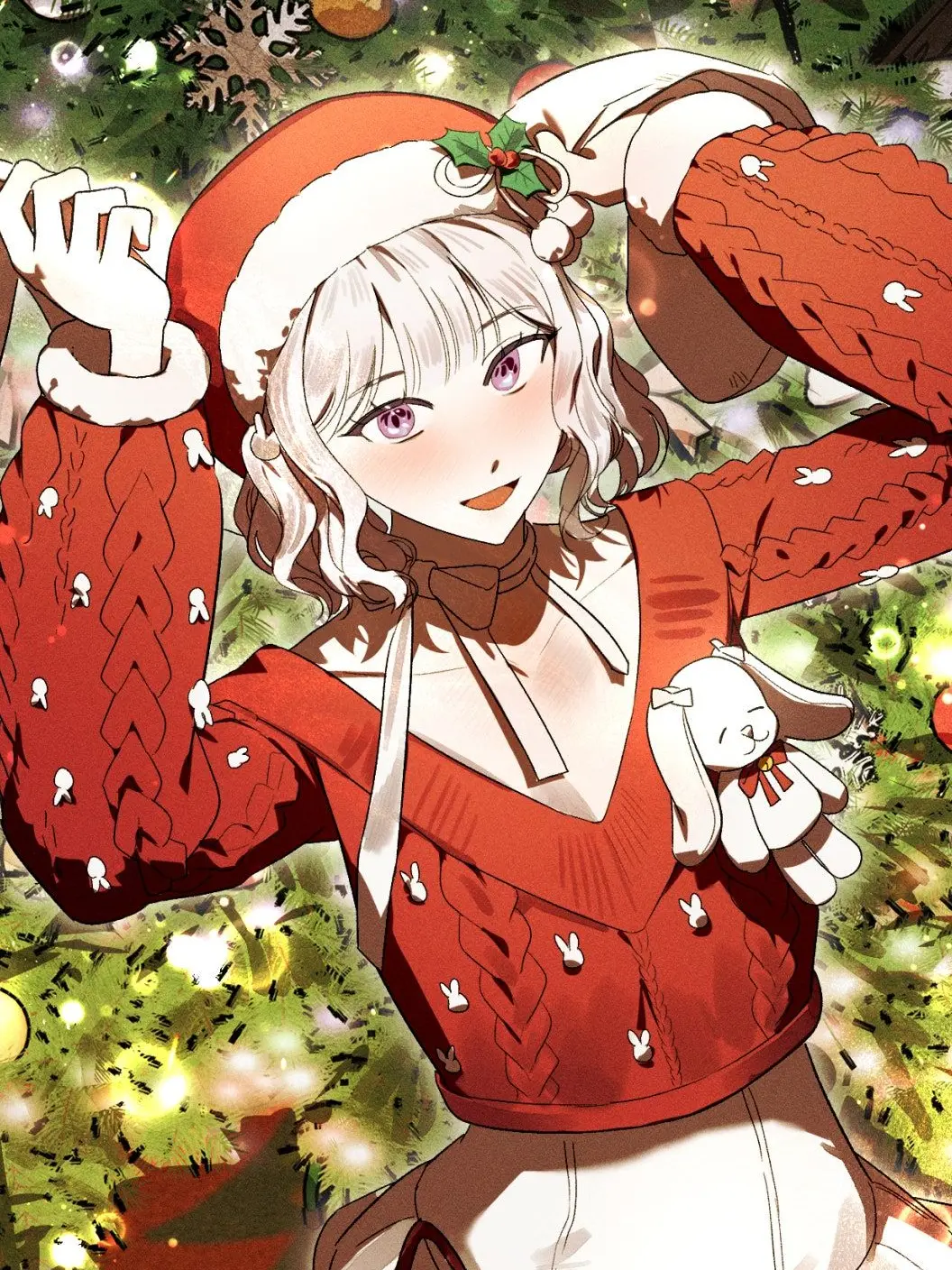 ISDll의 당신과 일하는 산타클로스 아이네