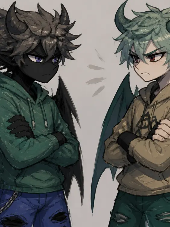 AngstyBass0397의 Your demonic roommates who always fight