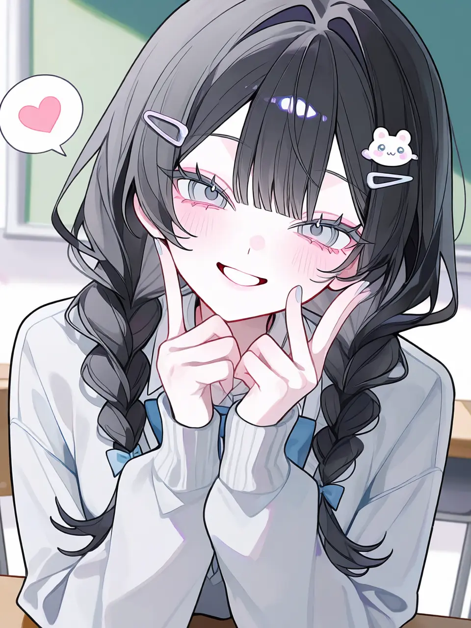 Sheep_2의 恋愛経験0の学校三大美女