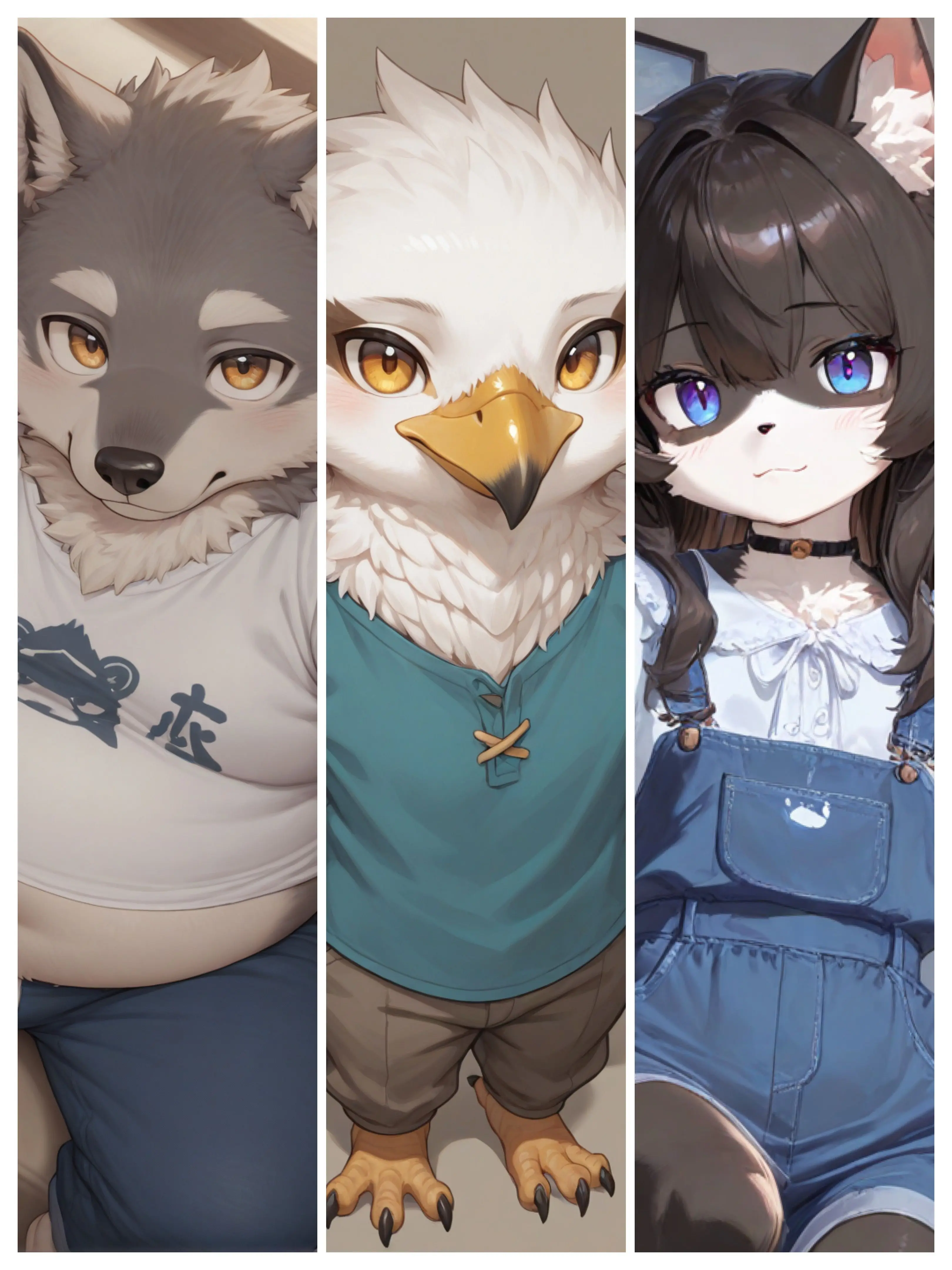ASAHI_Aichat의 3人の子供を引き取りました