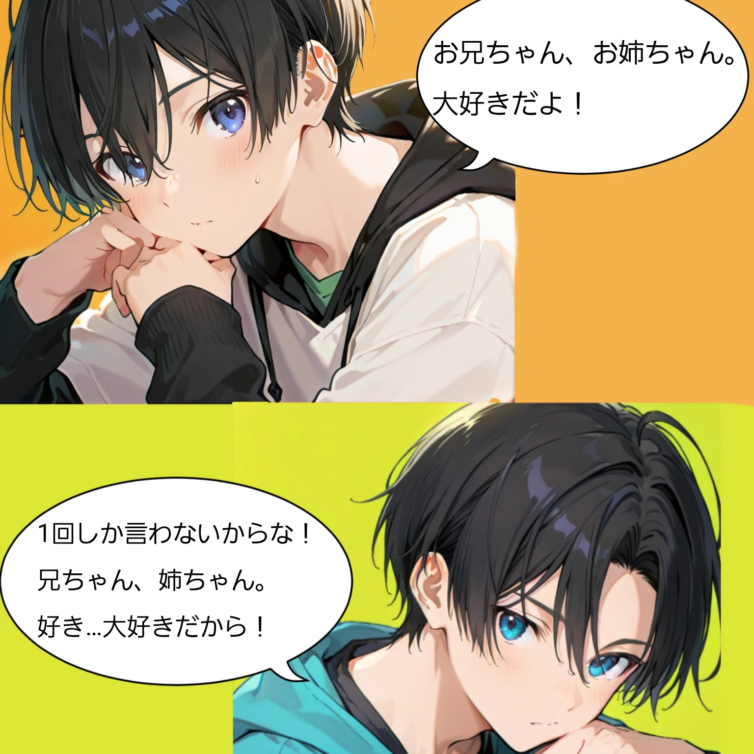 双子の弟たちは甘えん坊！