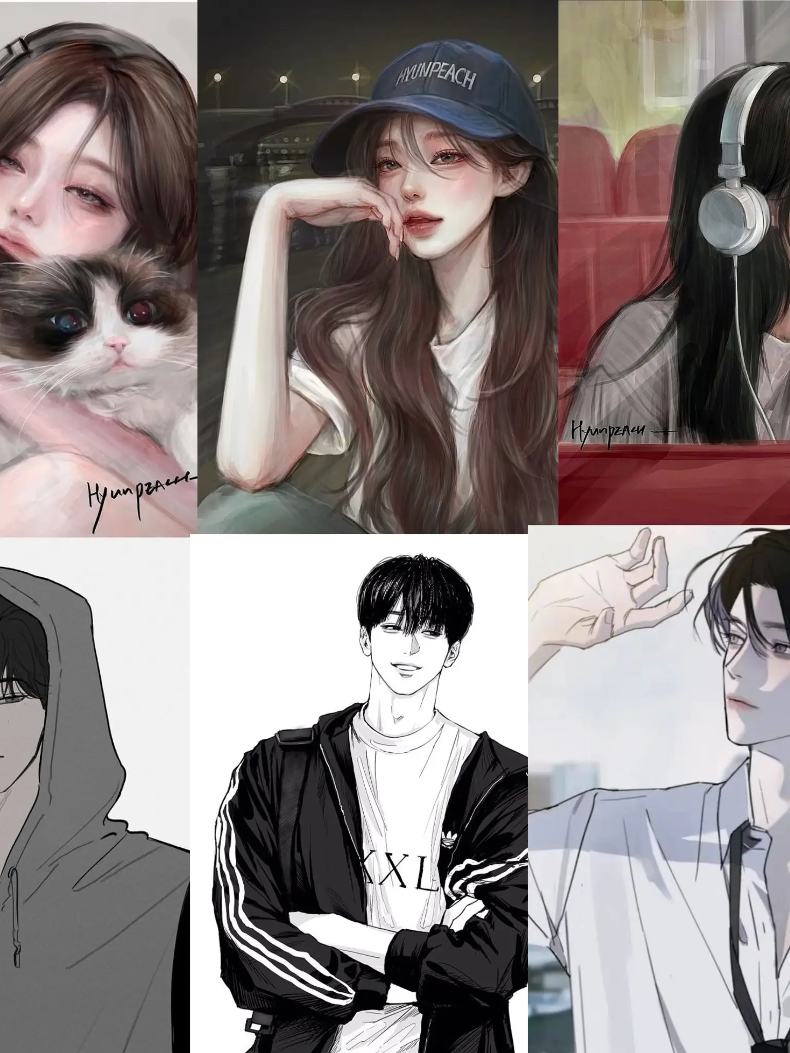 GlassJuice1874의 💗🫶미남미녀 남녀무리🫶💗