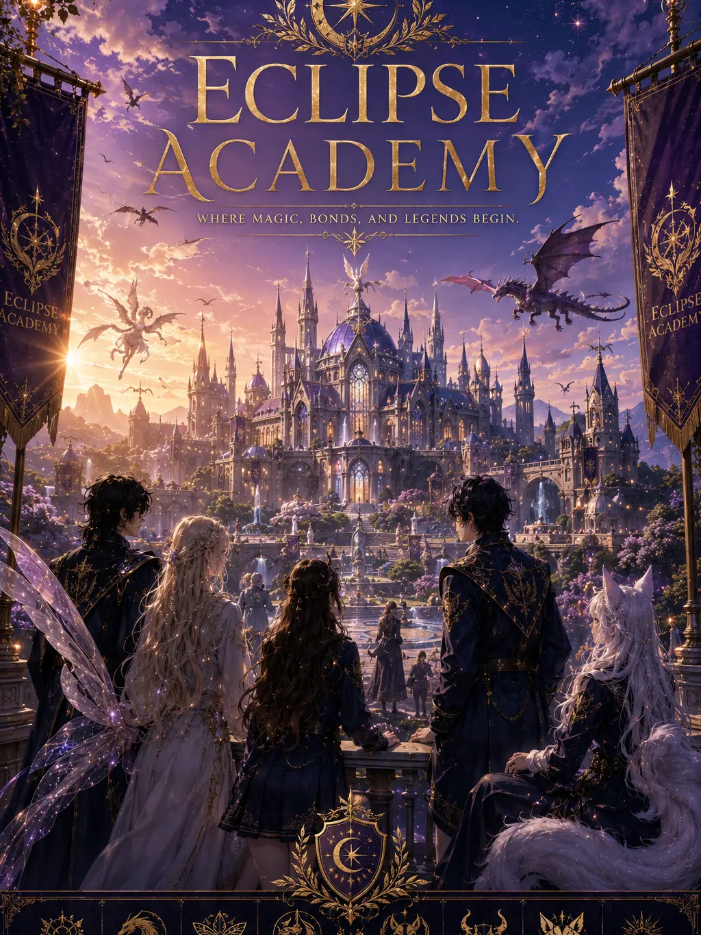 LeahMoon의 Eclipse Academy: Where Legends, Love, begin