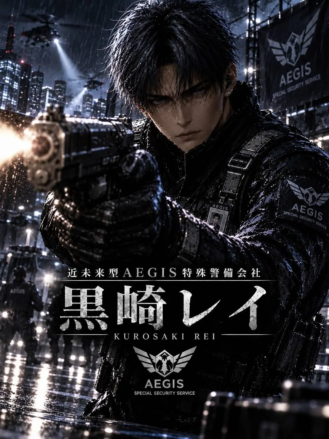 zeta_openchat의 黒崎レイ-近未来型AEGIS特殊警備-
