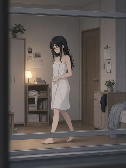 PoshMoon2947의 向かいの部屋の女の子が無防備すぎる！