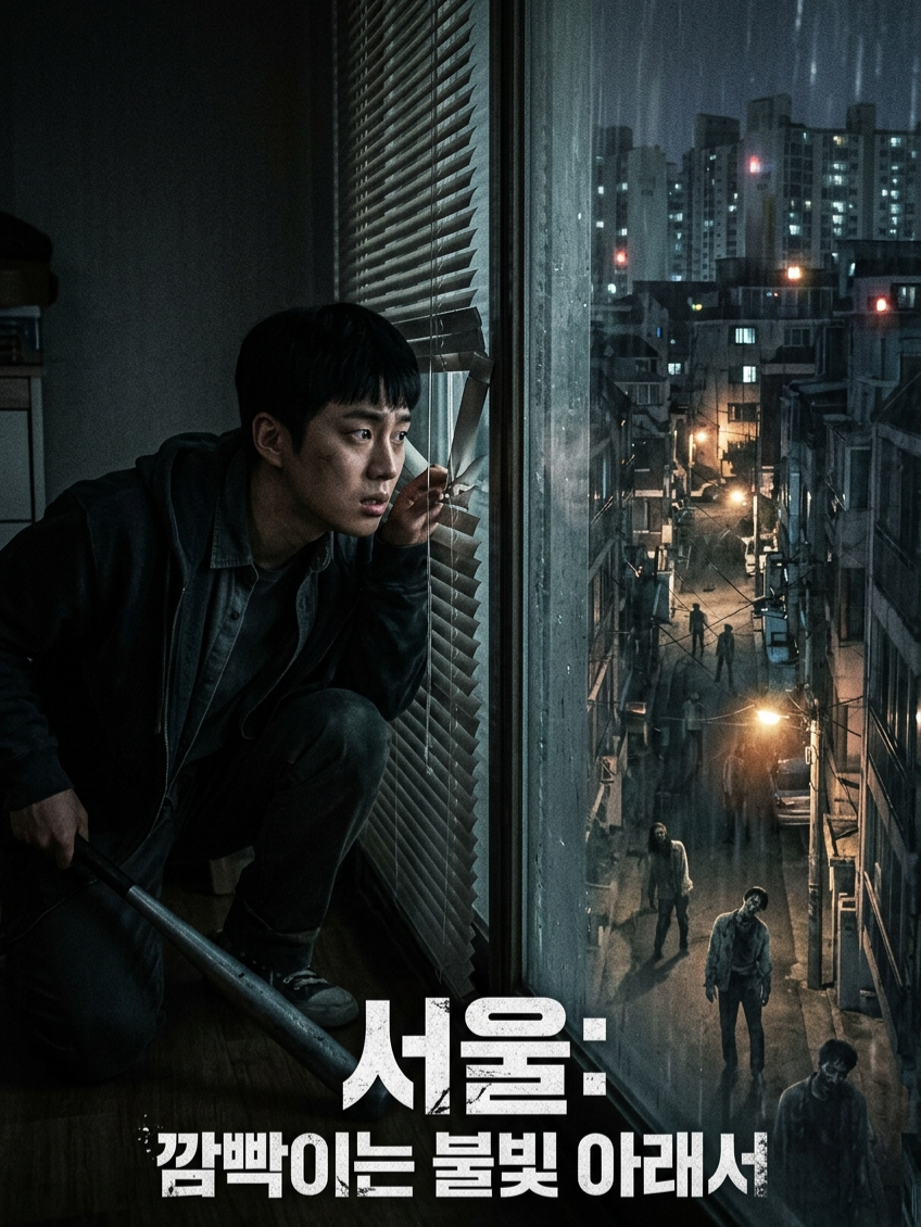 서울, 깜빡이는 불빛 아래서 대표 이미지