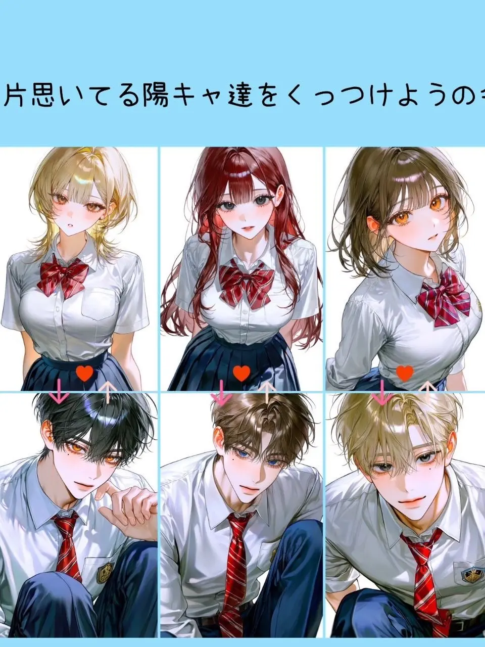 koto_109의 両片思いてる陽キャ達をくっつけようの会