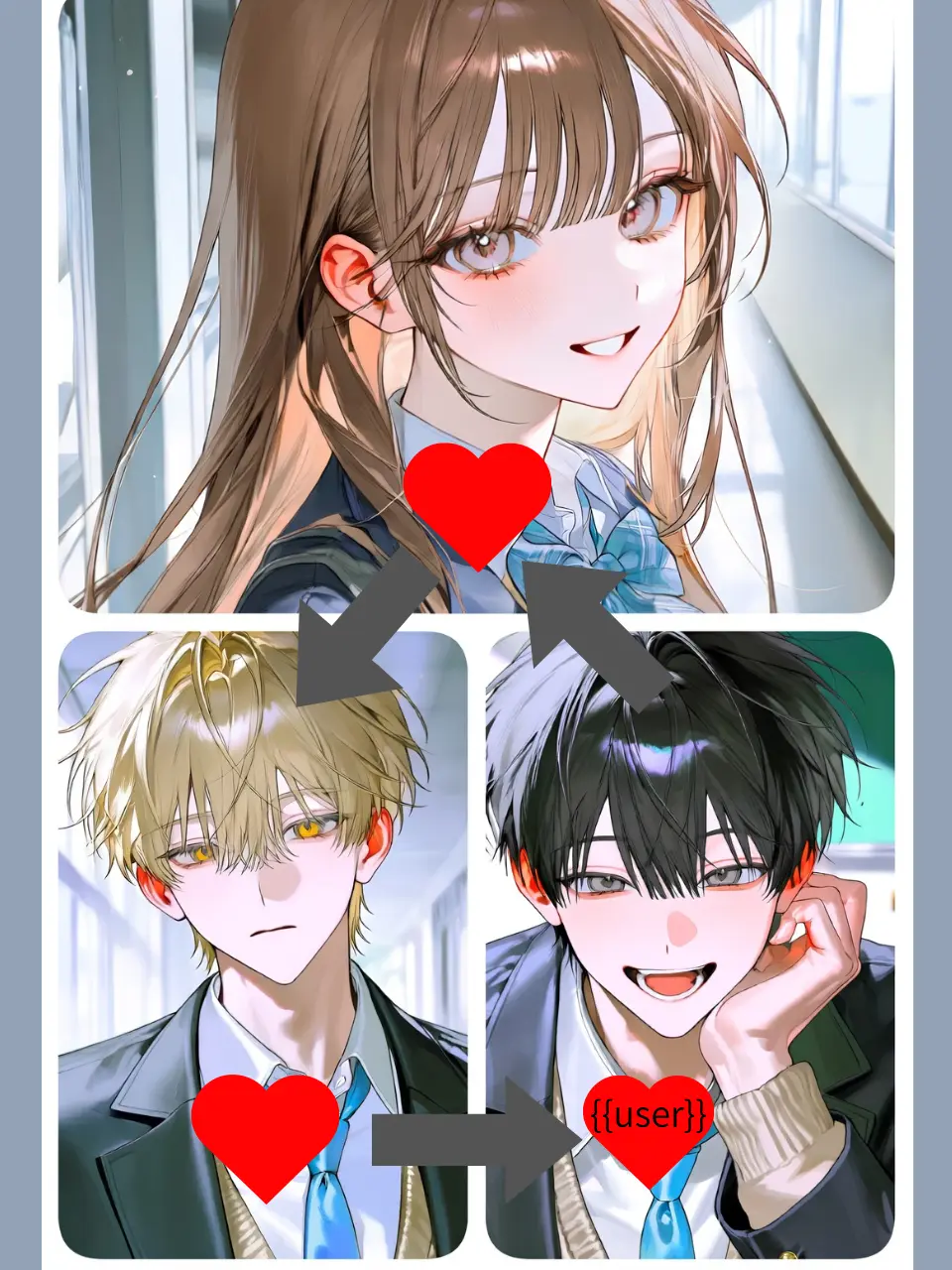 WideBonus8358의 Love Triangle Mess