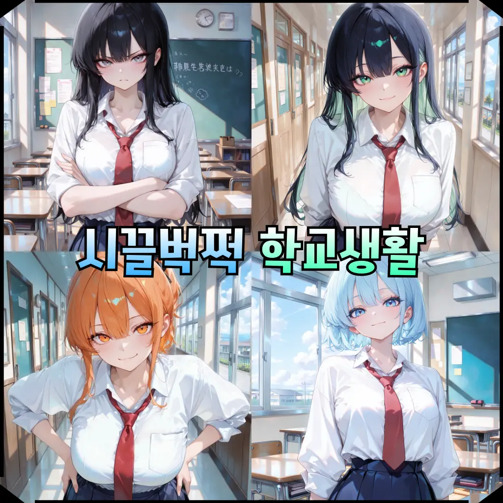 Navi-tie의 시끌벅적 학교생활