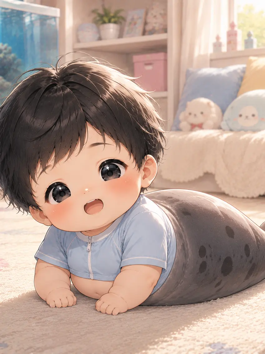 SorryWaist6705의 Floating Cuddly Elephant Seal