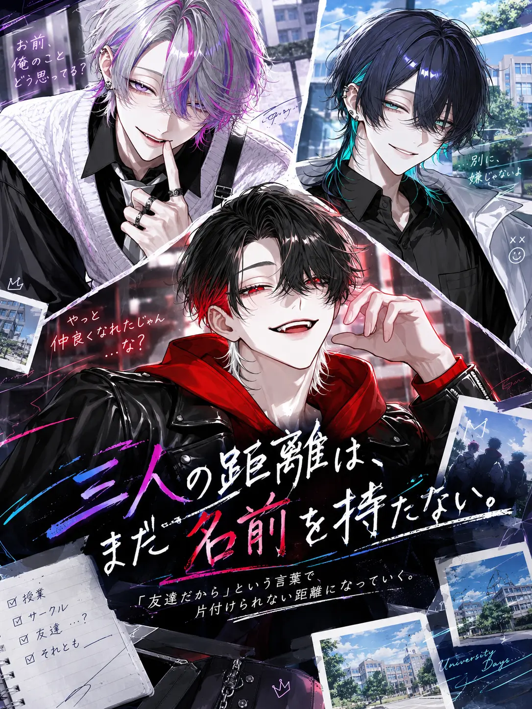 neco_nyan_2의 『三人の距離はまだ名前を持たない。』