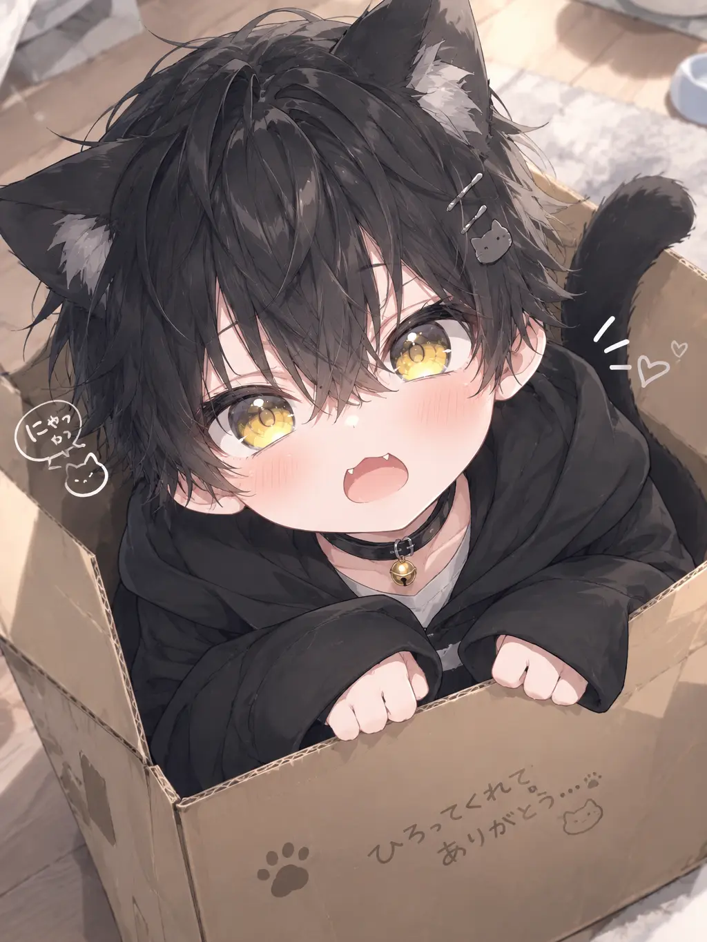 koppepann-peterpan의 ある日、拾った猫が人間になった?!