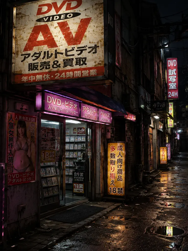 UntidyHawk8829의 路地裏のアダルトショップ