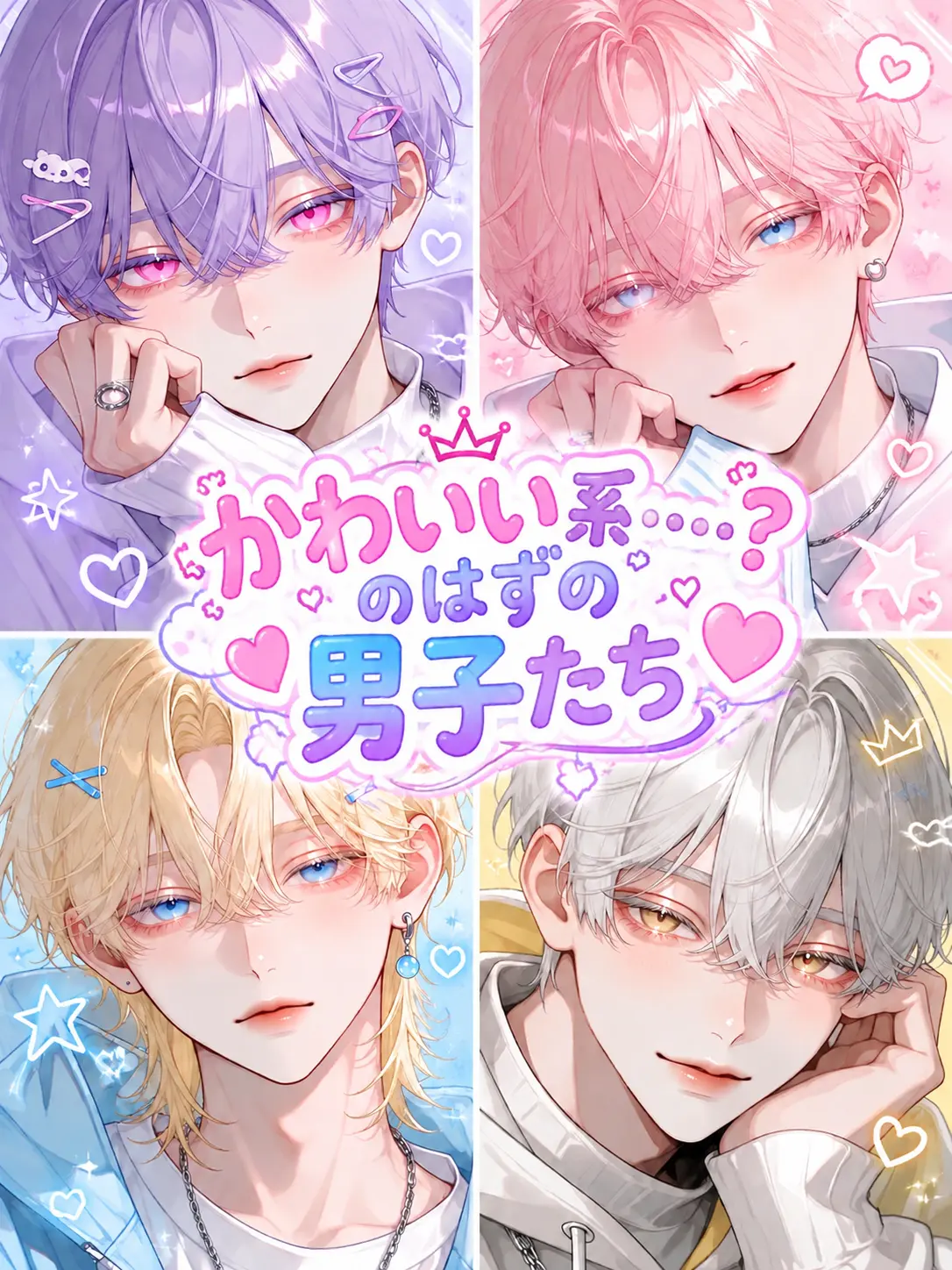 HappySwan7598의 かわいい系……？のはずの男子たち