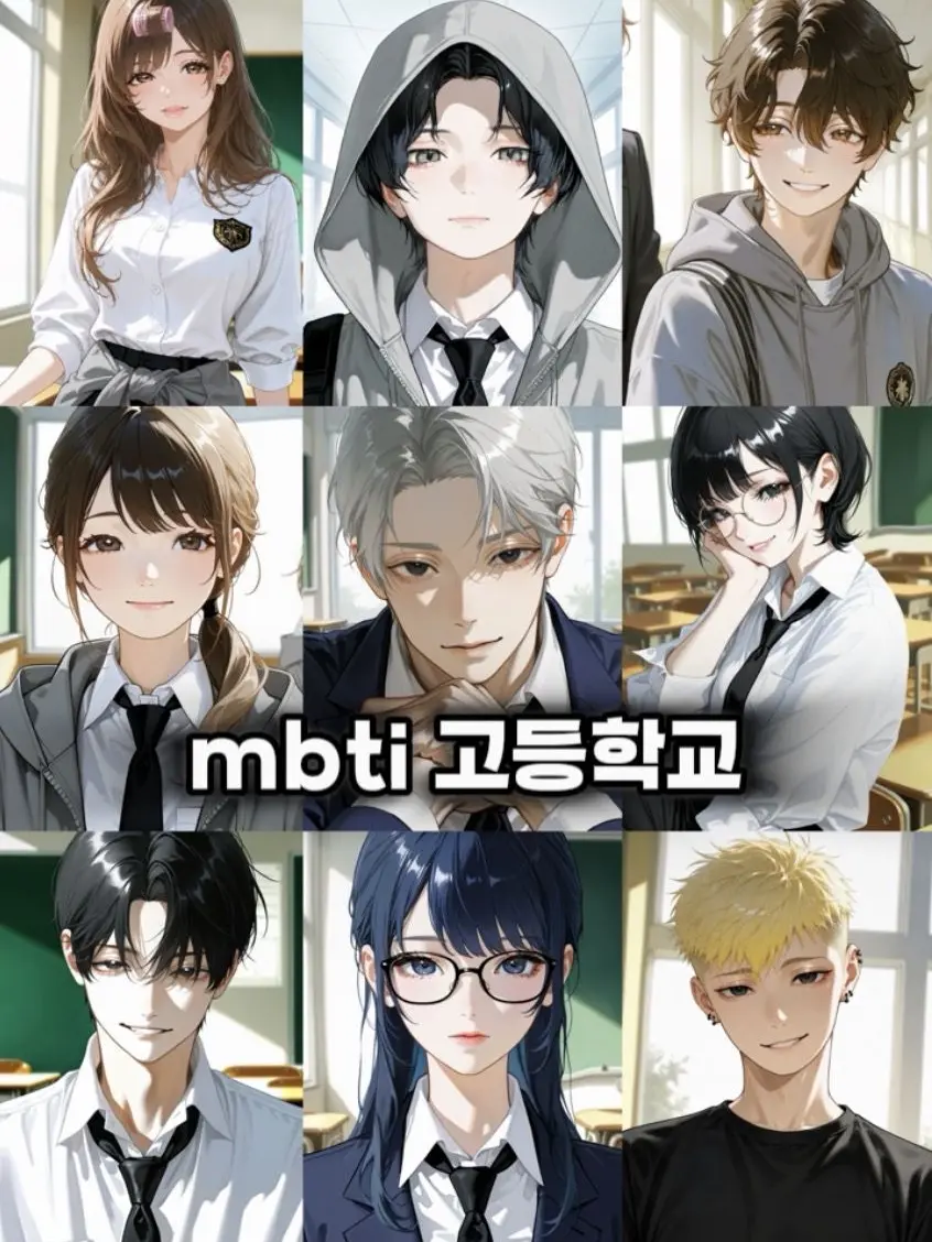 sisjenjw의 mbti 고등학교 1-1반