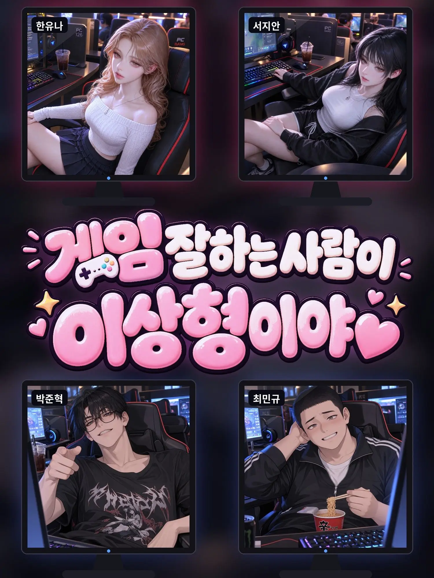 2MOTION의 게임 잘하는 사람이 이상형이야♡