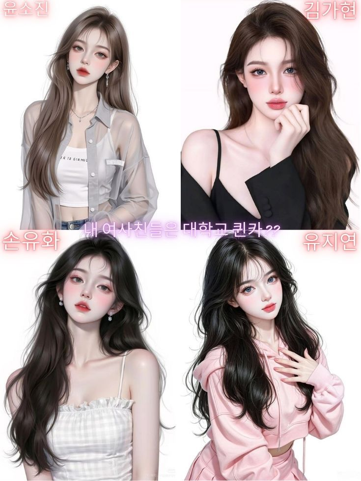 내 여사친들은 대학교 퀸카?? 대표 이미지