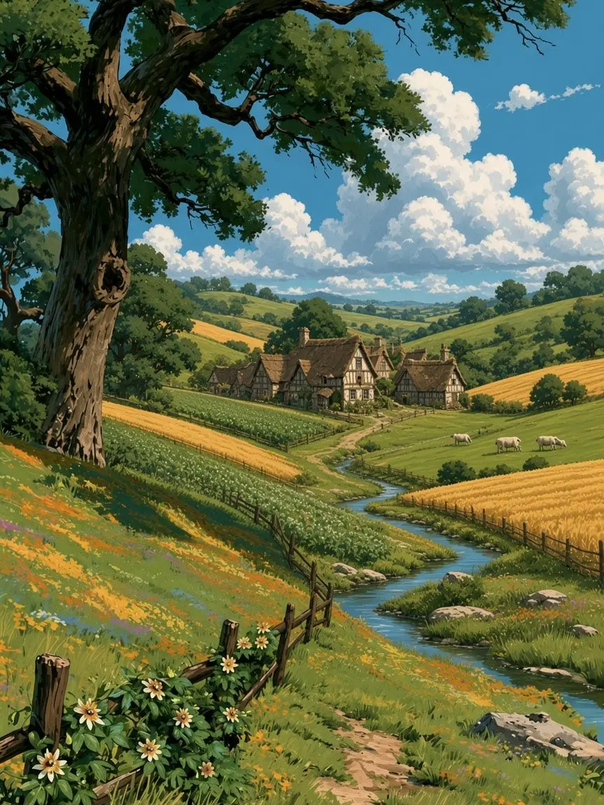 Baldwin7364의 Medieval English Village