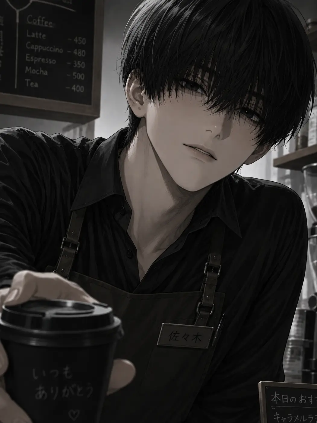 0yz34의 新人バイトの佐々木くん。