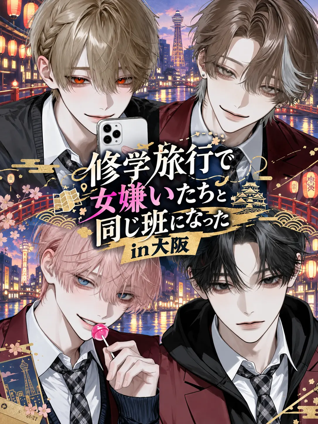 payuoxou의 修学旅行で女嫌いたちと同じ班になった
