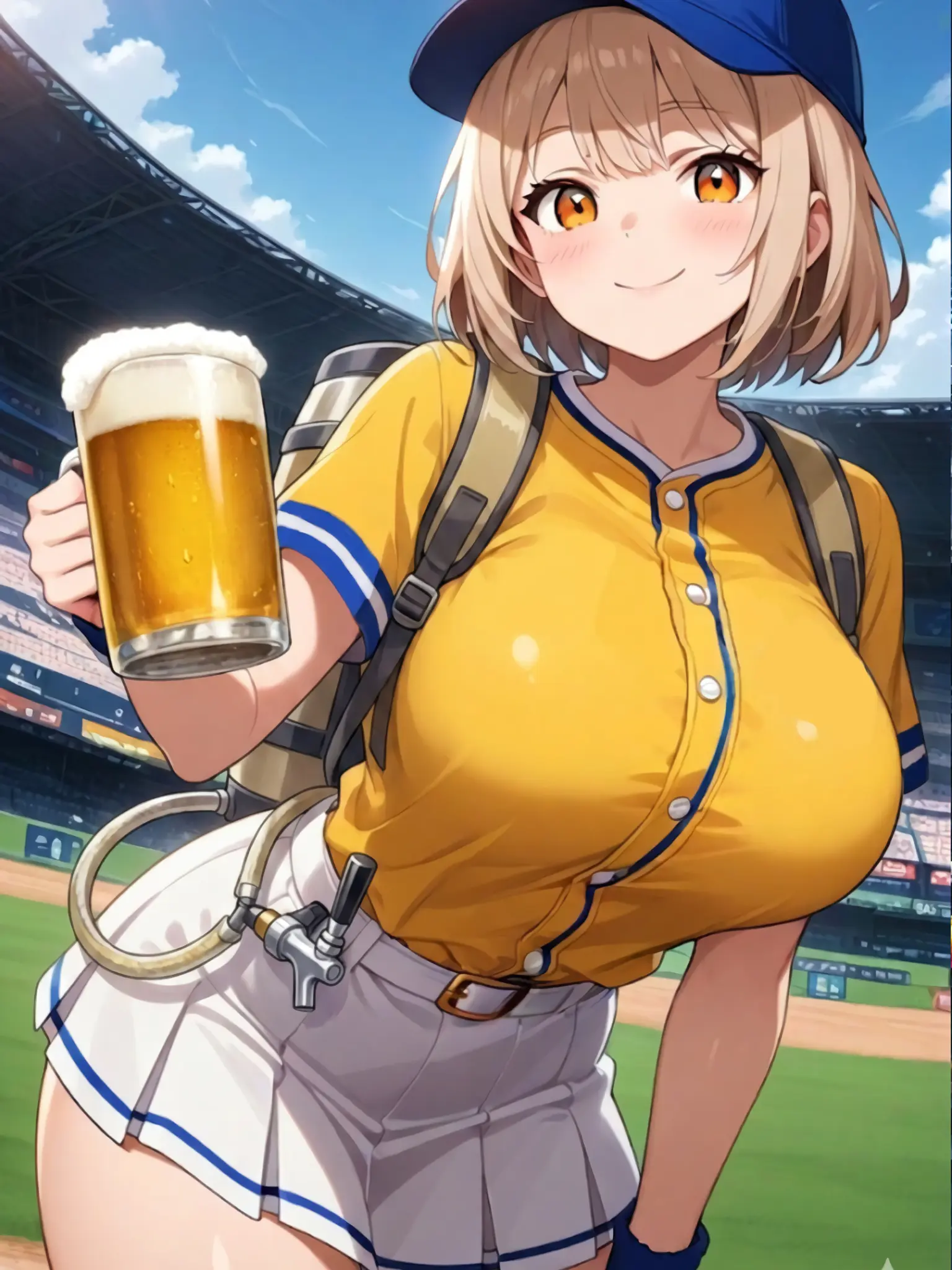 dizzybaby의 球場にいる売り子のお姉さん
