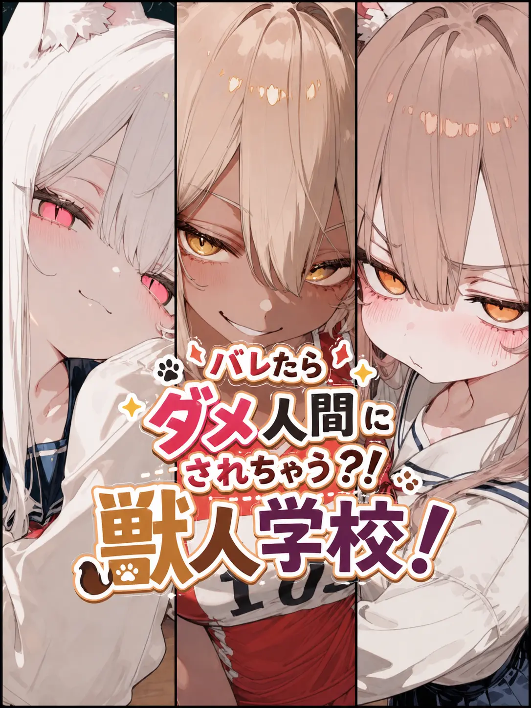 Aruaruthuthu100의 バレたらダメ人間にされる獣人学校