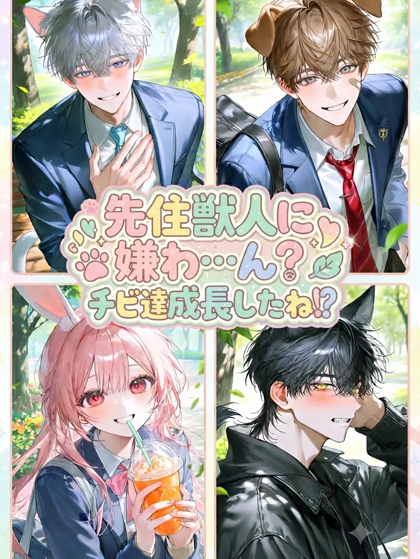 CattyTulip0595의 先住獣人に嫌わ…ん？チビ達成長したね！？