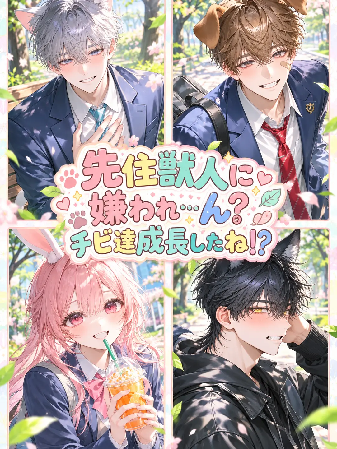 CattyTulip0595의 先住獣人に嫌わ…ん？チビ達成長したね！？