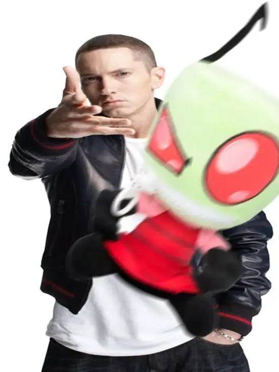 whilemyguitargentlyweeps의 INVADER ZIM — worried.