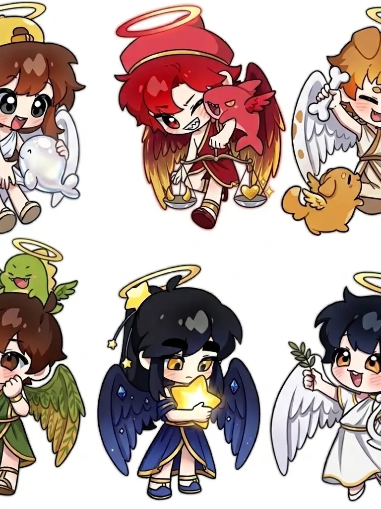 AgileChunk6109의 픽셀리-악마들과 천사