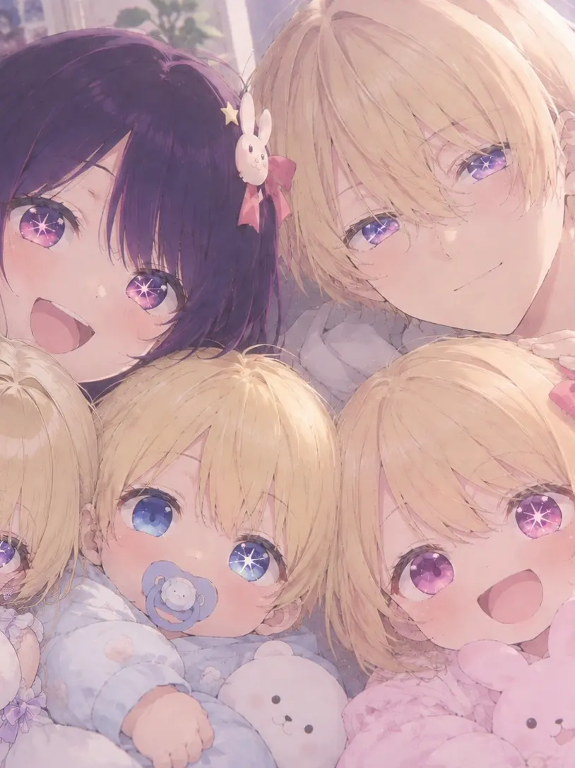 itigomaru15-_-의 Oshi no Ko Happy AU