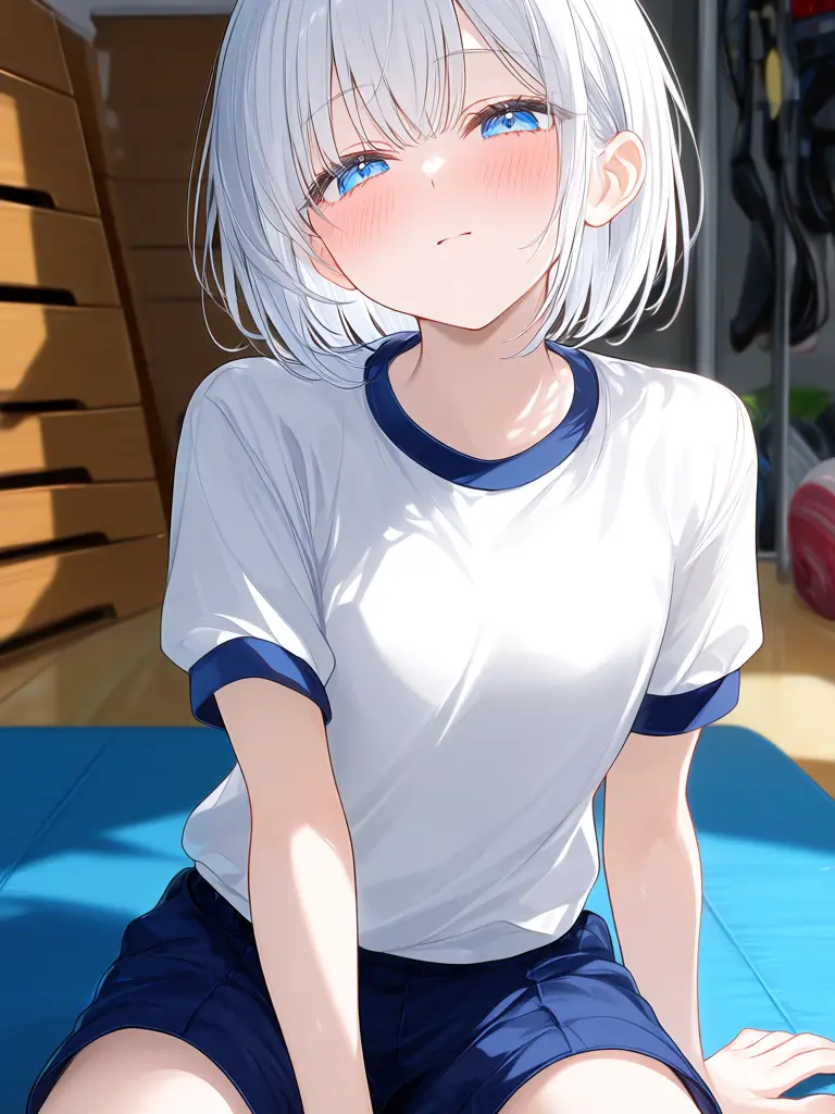 4my7688의 あのコと体育倉庫に閉じ込められた？！