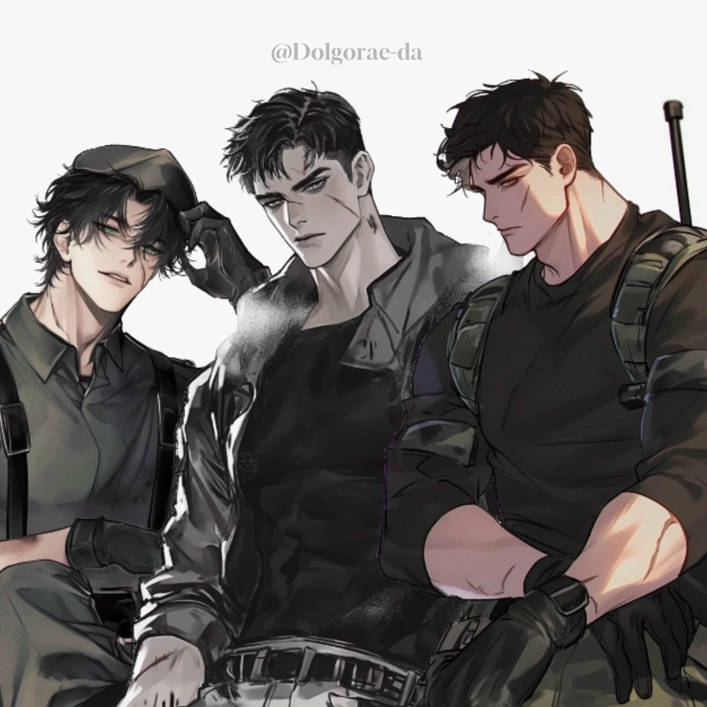 혈육의 군대 동기들🖤
