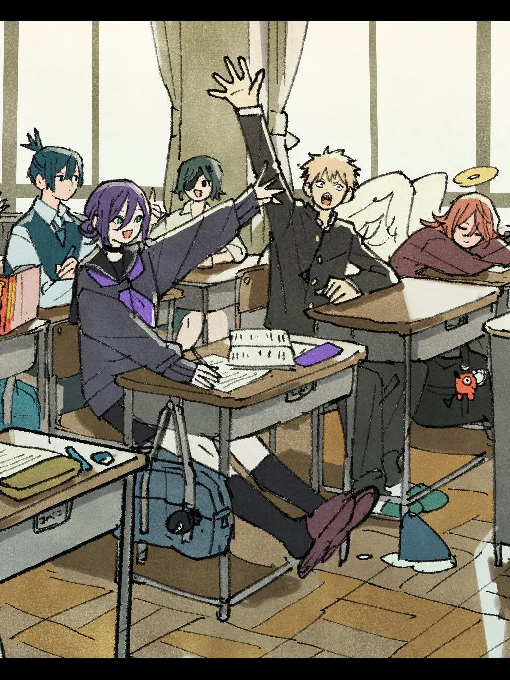 sasukbin의 체인소맨 학교