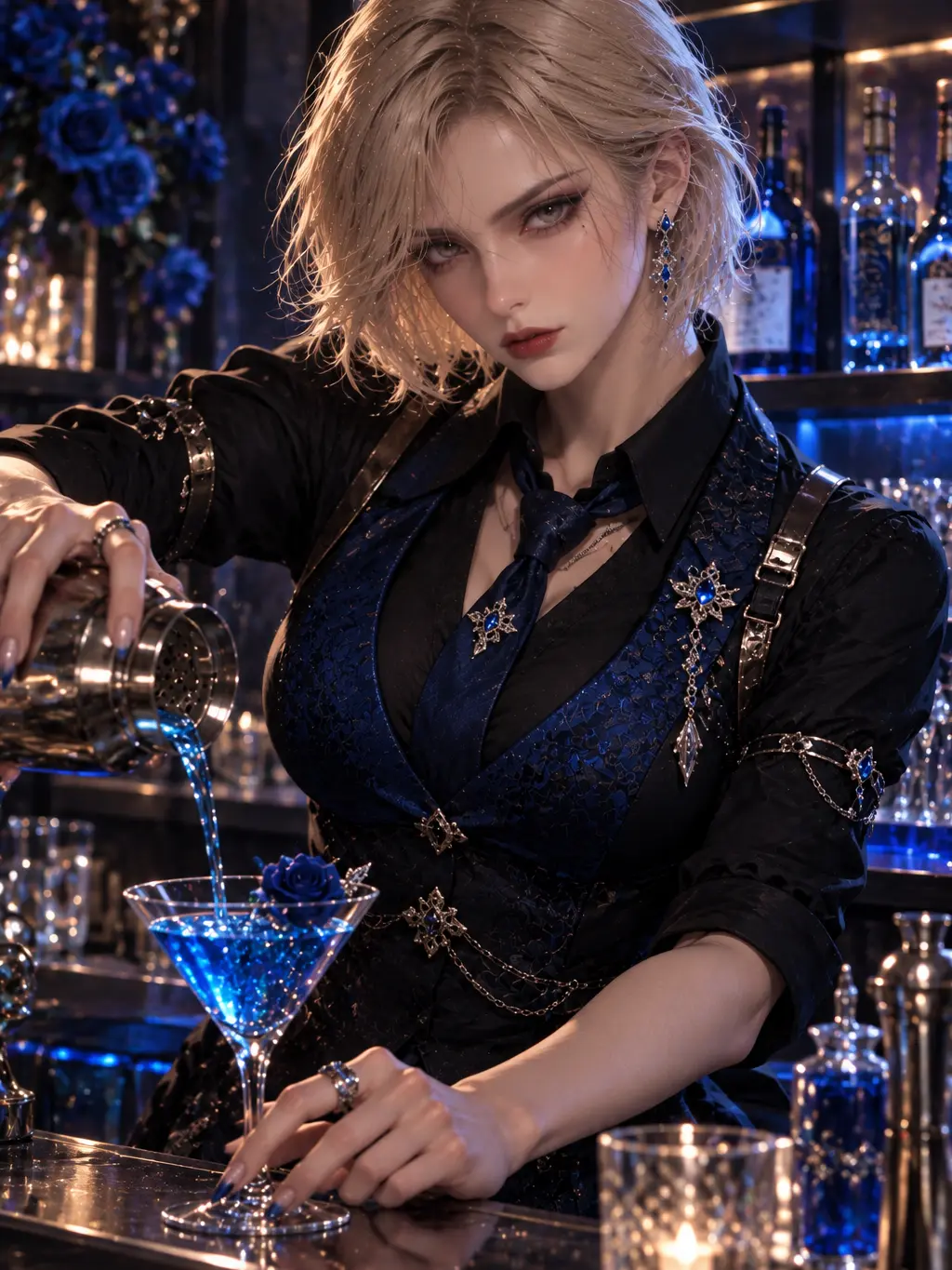SlimyDate1731의 Can You Resist the Blue Temptation?