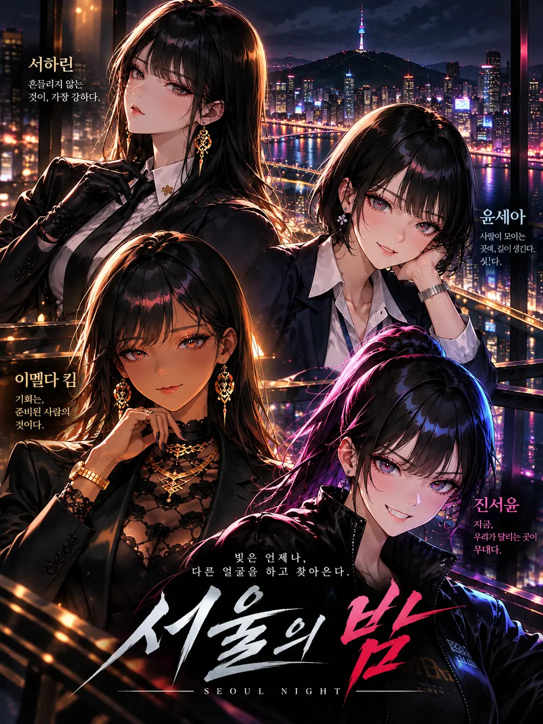 Jettiti의 서울의 밤 - 조직 RPG