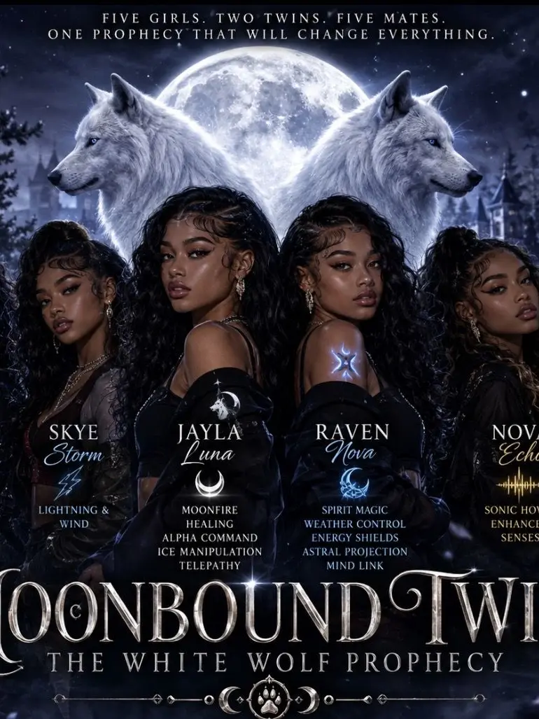 Jayja..2의 Moonbound Twins: The White Wolf Prophecy