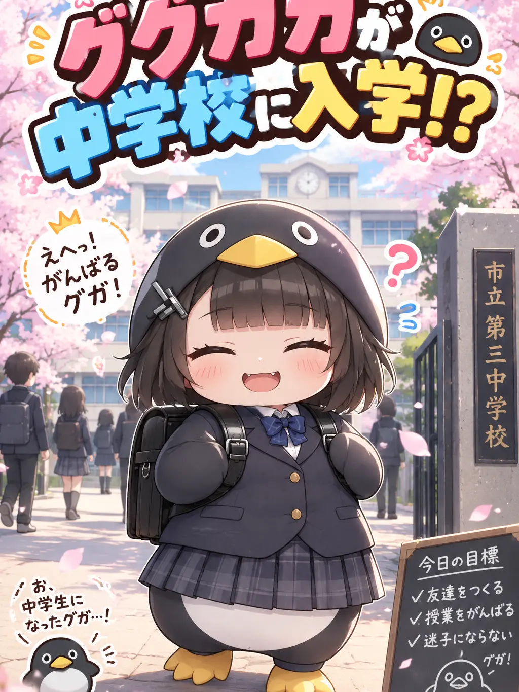 Yagi0821의 中学生に入学したググガガ