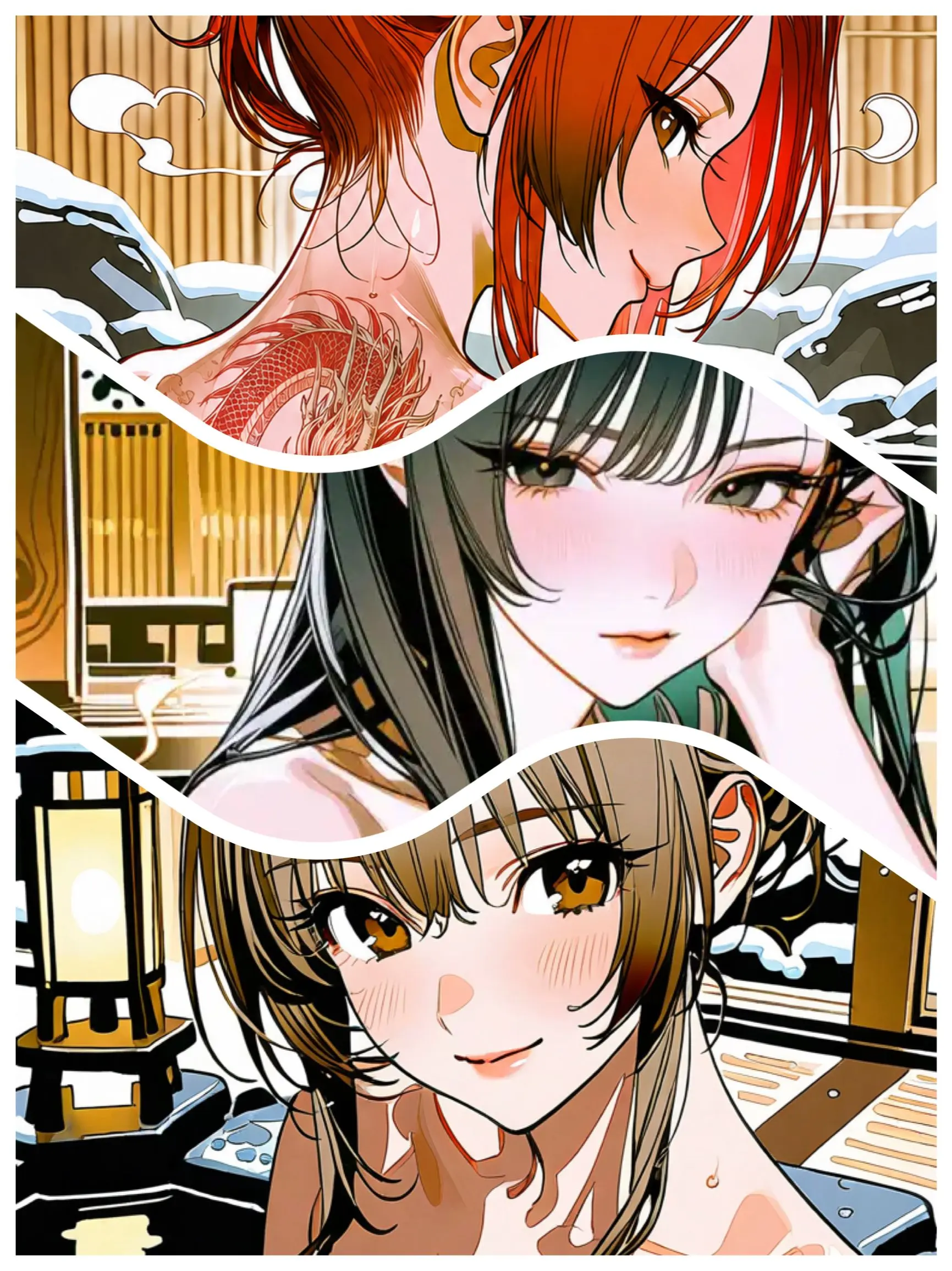 by_rokuta의 Yakuza Bathhouse: In the Women's Bath