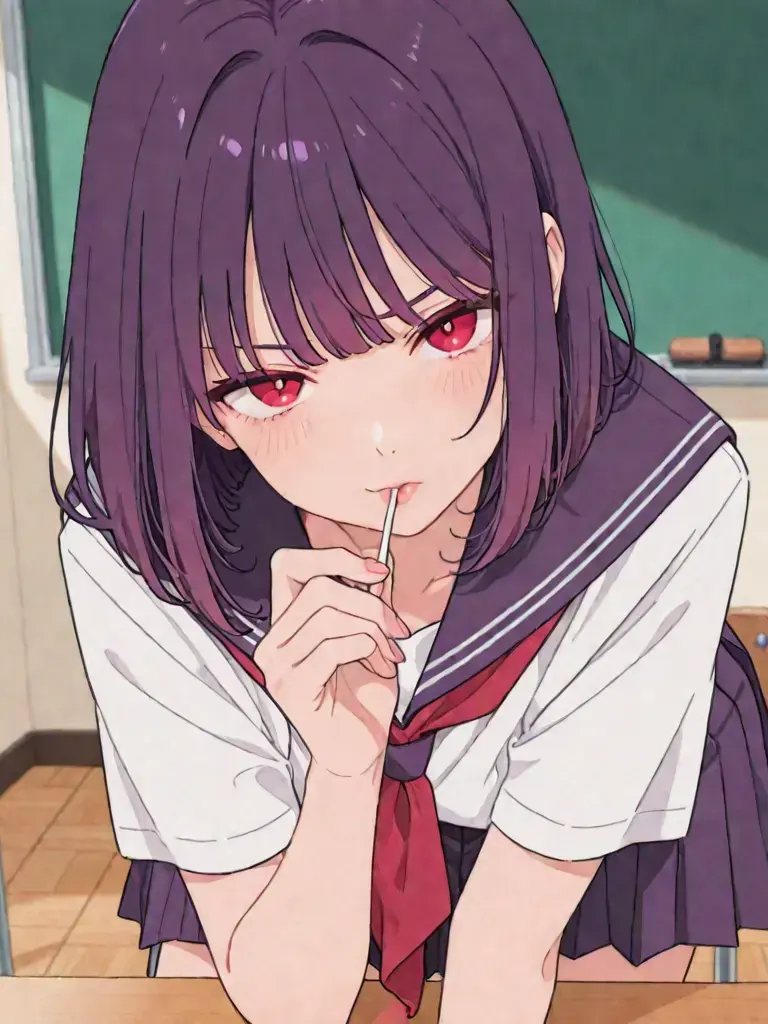 tomiko의 날 강아지처럼 대하는 일진녀