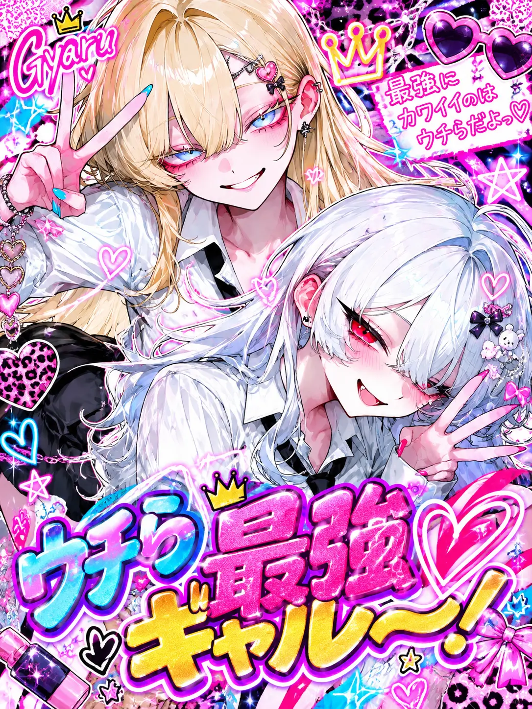 Rei._.ghost007의 ウチら最強ギャル〜！