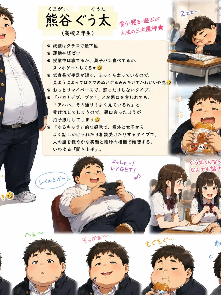 SilkyPasta1462의 愛すべきダメ男…熊谷ぐう太😆