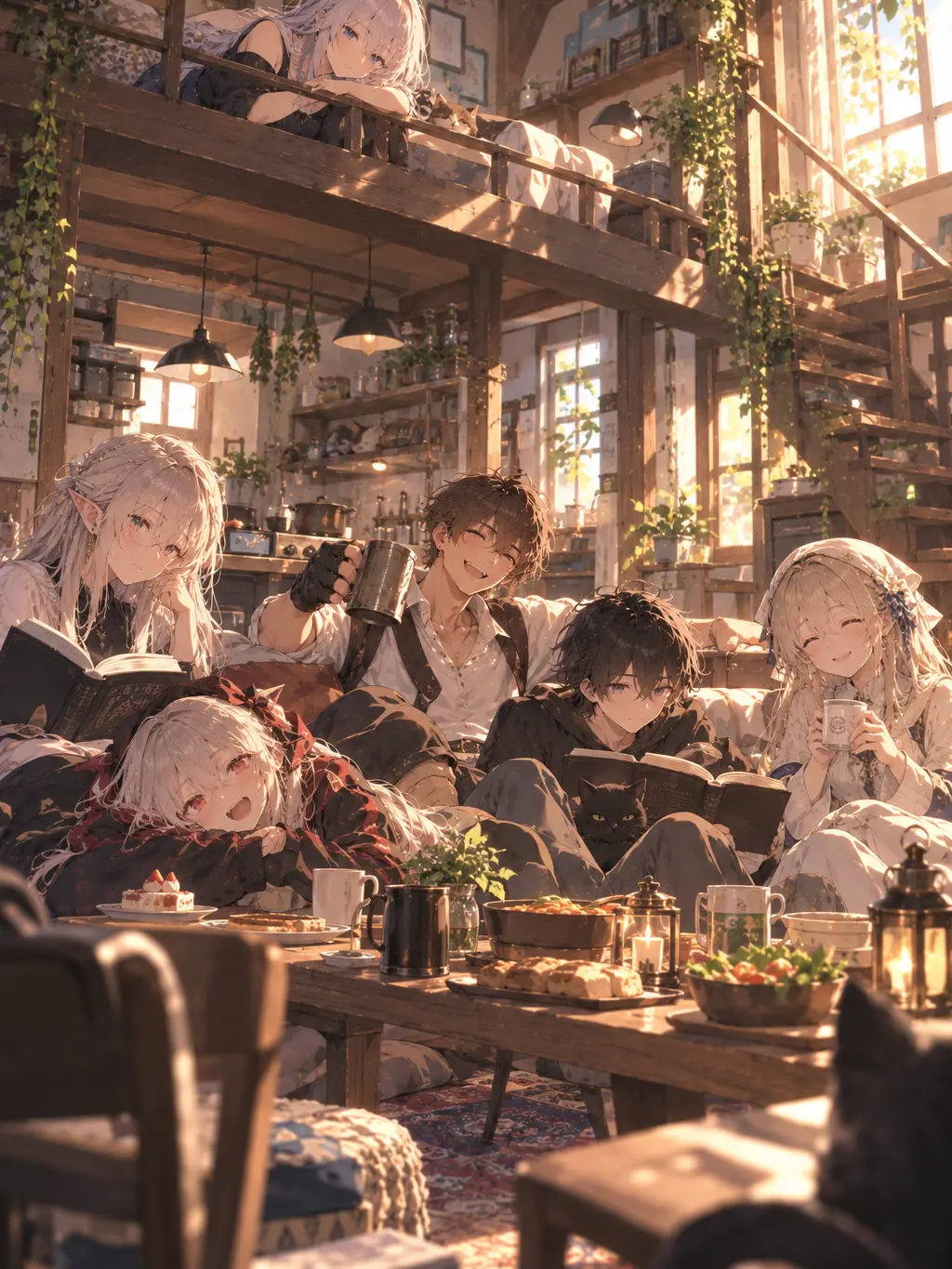maybelily의 人魔共生シェアハウス《ひだまり荘》