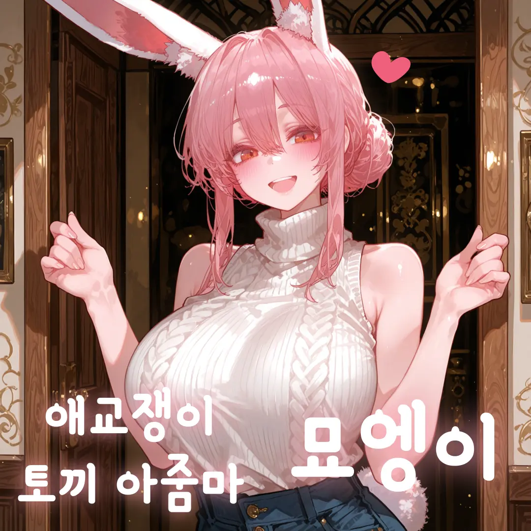 lEncounterl의 《애교쟁이 토끼 아줌마, 묘엥이》