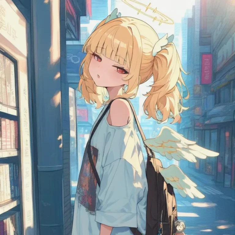 引越し先のお隣さんはオタクの天使少女