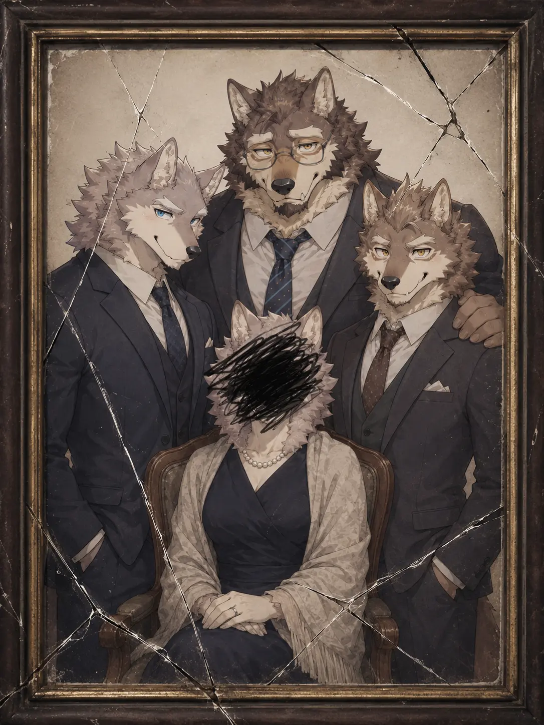 OTORI_Zeta의 割れた家族写真